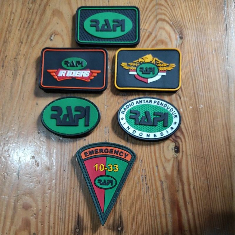 Jual Patch Rubber logo logo RAPI indonesia | Shopee Indonesia