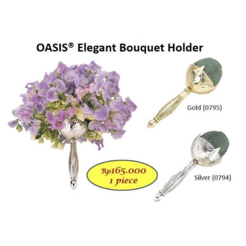 Jual oasis elegant bouquet holder holder pengantin Shopee Indonesia