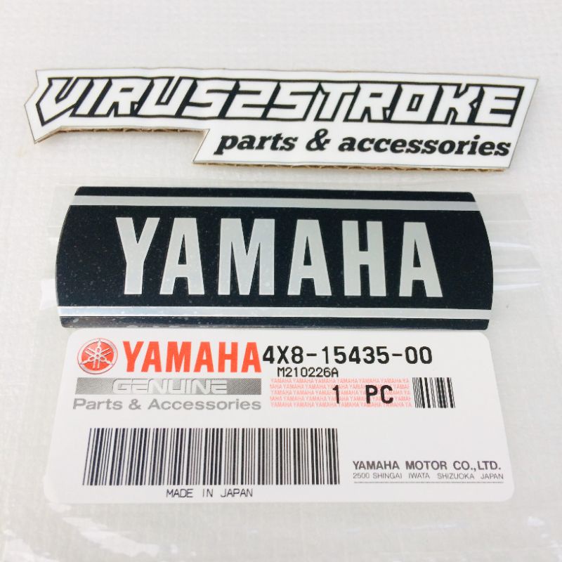 Jual Sticker Stiker Emblem Bak Kalter Mesin Yamaha RXS RX S Special ...