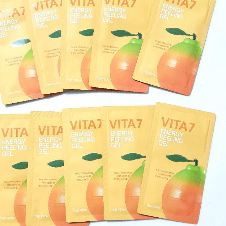 Jual SAMPLE The Yeon Vita 7 Energy Peeling Gel | Shopee Indonesia