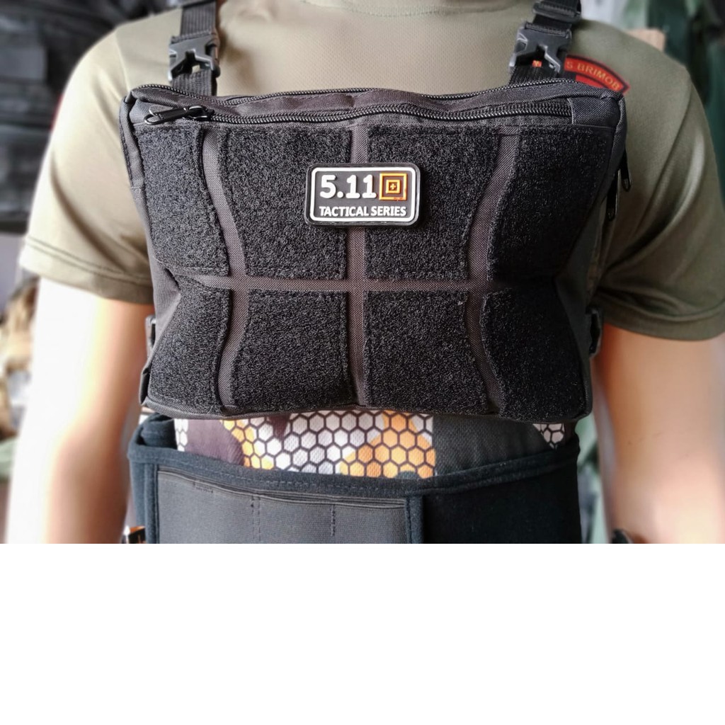 Jual Tas Rompi Dada Pria Chest Bag Rig Original Premium Multifungsi TAS ...