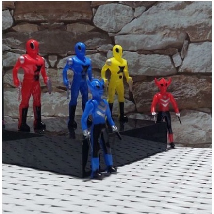 Jual Mainan Robot power ranger Monster Mini 5pcs / Robot Robotan ...