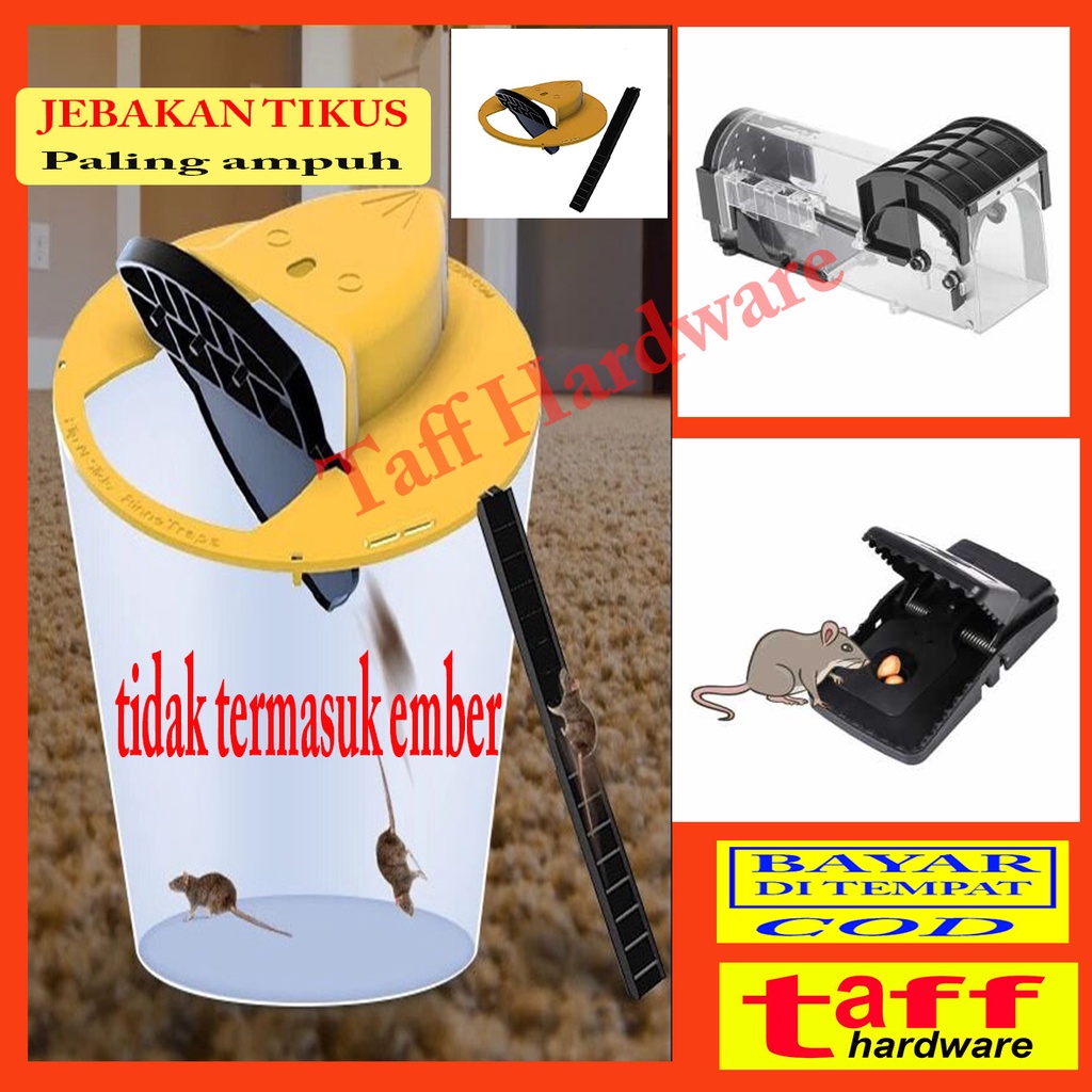 Jual Rolling Bucket Mouse Trap Perangkap Jebakan Tikus Masal Anti Racun