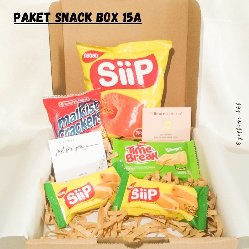 Jual SNACK BOX / PAKET 15A / ULANG TAHUN / WISUDA / SEMPRO / PAKET ...