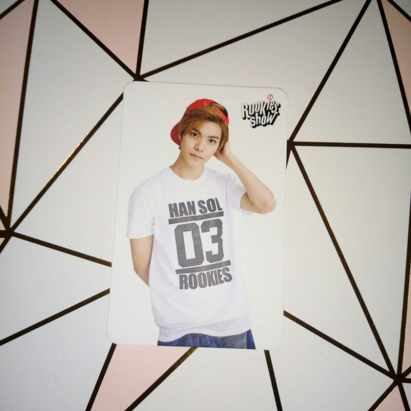 Jual PC HANSOL SMROOKIES PHOTOCARD SM ROOKIES JI HANSOL MARK JAEHYUN ...