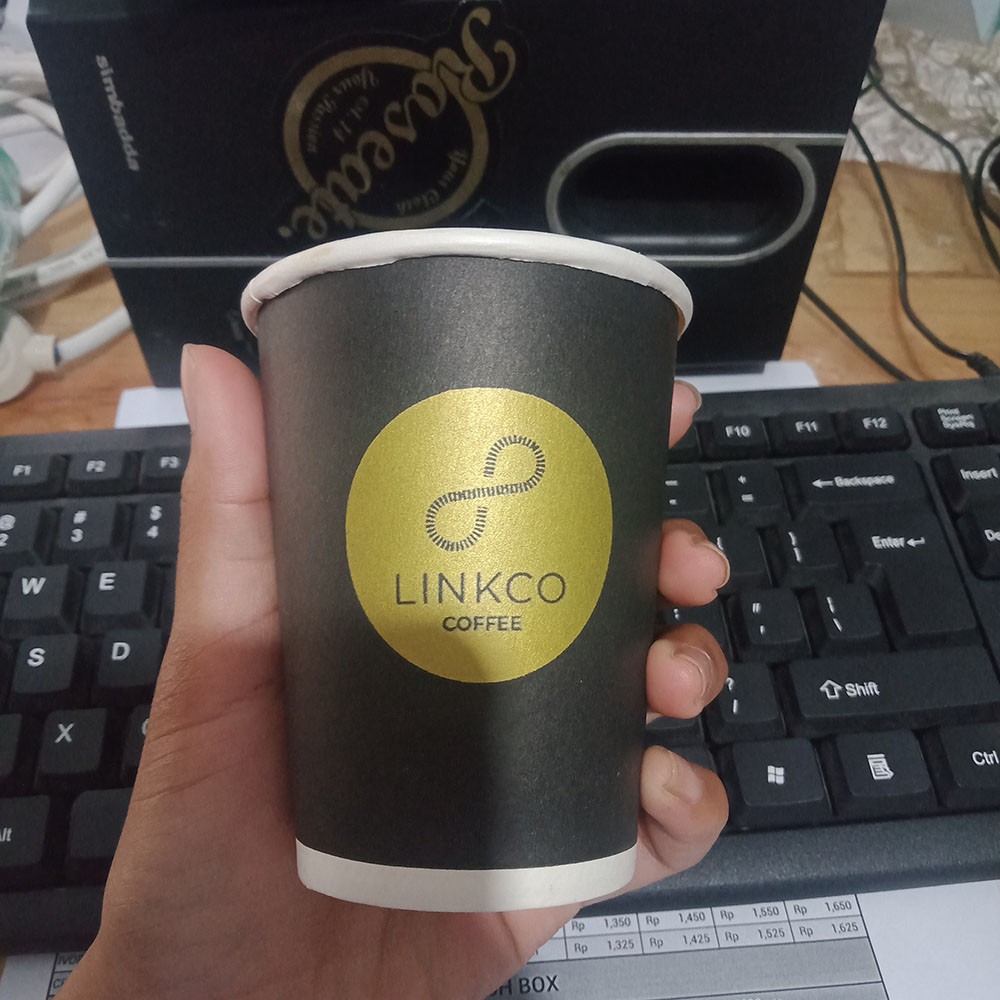 Jual Sablon Paper Cup Hitam 8oz & 9oz / 230ml & 260ml | Shopee Indonesia