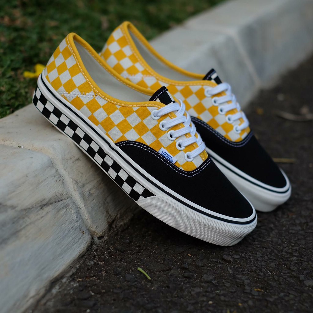 VANS AUTHENTIC SF BLACK SUNFLOWER