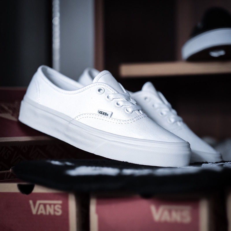 Jual vans clearance authentic true white