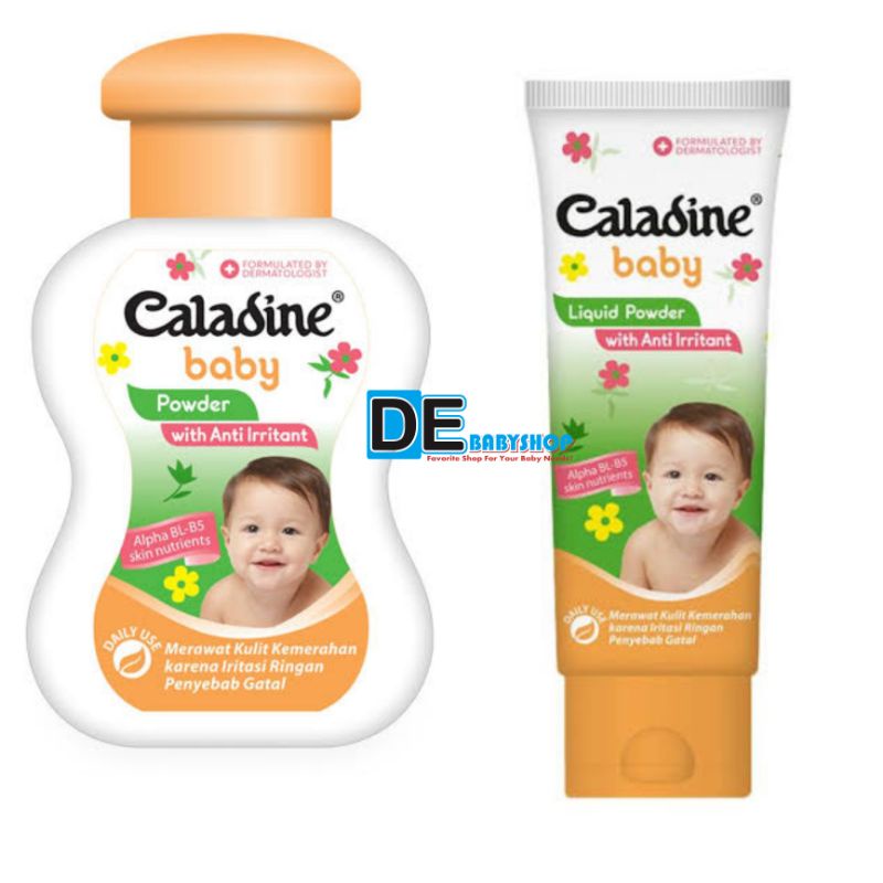 Jual CALADINE BABY Powder 55 gr / 100gr BOTOL Caladine baby liquid ...