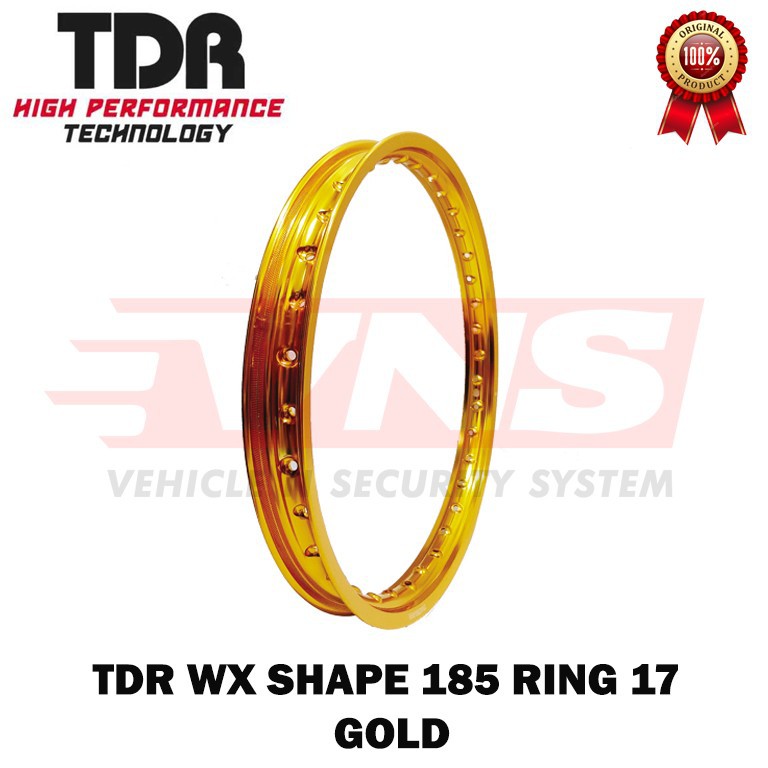 Jual VELG TDR W SHAPE 185 RING 17 VELG TDR KOTAK | Shopee Indonesia