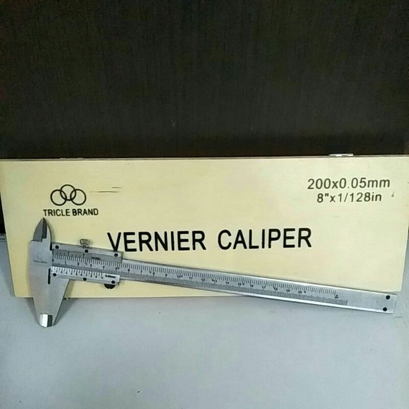 Jual Vernier Caliper 8 in 200 x 0.05mm Sigmat Jangka TRICLE BRAND