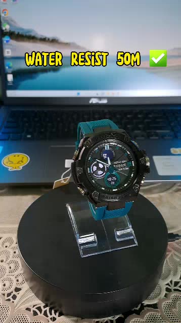 Jual RODAN 8001 JAM TANGAN PRIA ORIGINAL JAM PRIA DUAL TIME JAM TANGAN ...