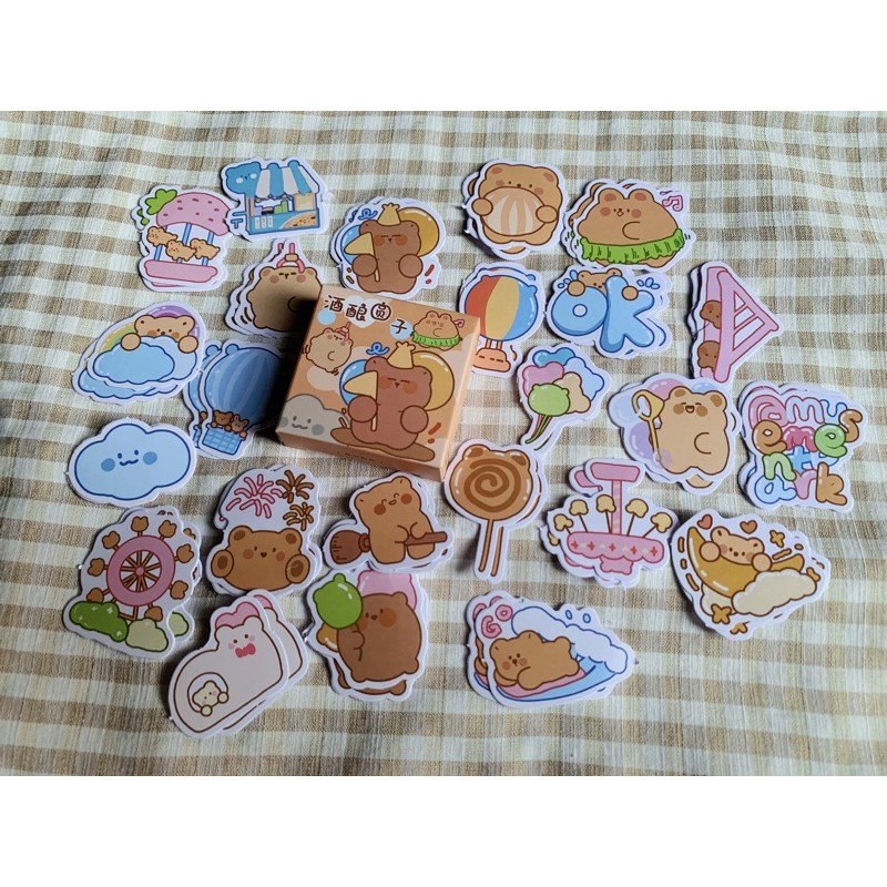 Jual 50 Pcs Box Sticker Pack Deco Stiker Lucu Cute Kawaii Sticker Hp