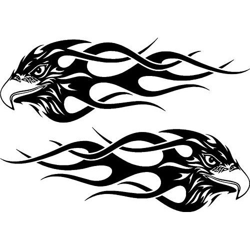 Jual sticker stiker skotlet elang mobil motor metalik | Shopee Indonesia