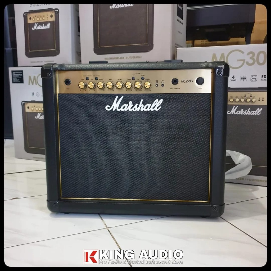 Jual Ampli Gitar Marshall MG30 GFX MG-30GFX MG30GFX MG 30 GFX Original