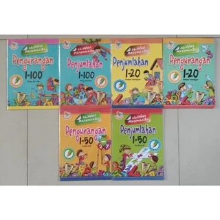 Buku Anak-anak / Pengurangan dan Penjumlahan / Aku Hebat Matematika / Original