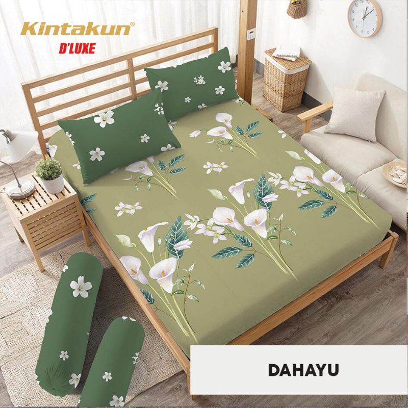 Jual HS SPREI FITTED 160x200/180X200 TINGGI 30 (T30) KINTAKUN DLUXE ...