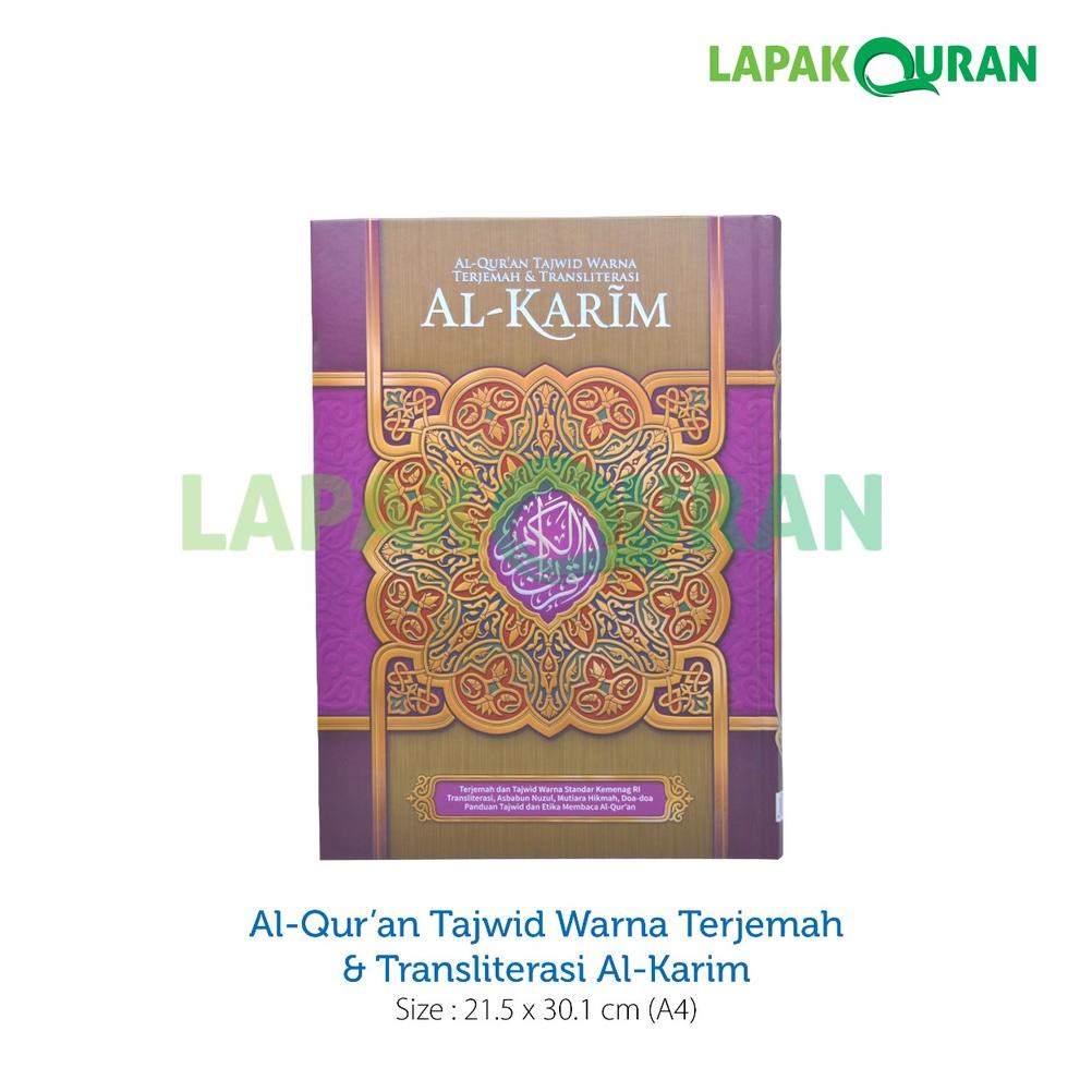 Jual Al Quran Al Karim Terjemah Translit Tajwid Warna A Hc Beras Al Fath Shopee Indonesia