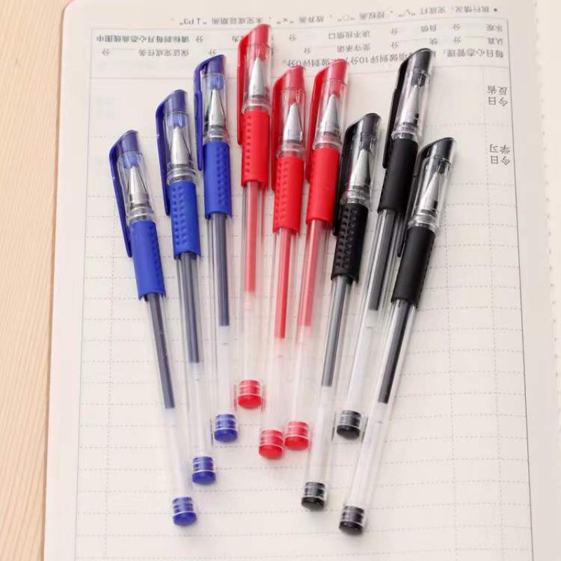 Jual pen gel 0,5mm/bolpen gel warna/pulpen gel termurah | Shopee Indonesia