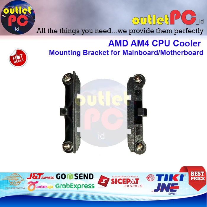 Jual AMD AM4 CPU Cooler Mounting Bracket for Mainboard / Motherboard