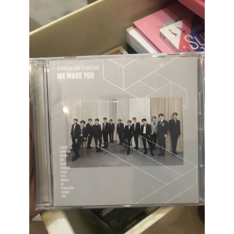 Jual ALBUM SEVENTEEN JAPAN/ JEPANG 1st MINI ALBUM WE MAKE YOU PC