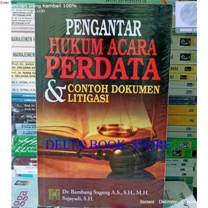 Jual Pengantar Hukum Acara Perdata & Dan Contoh Dokumen Litigasi ...