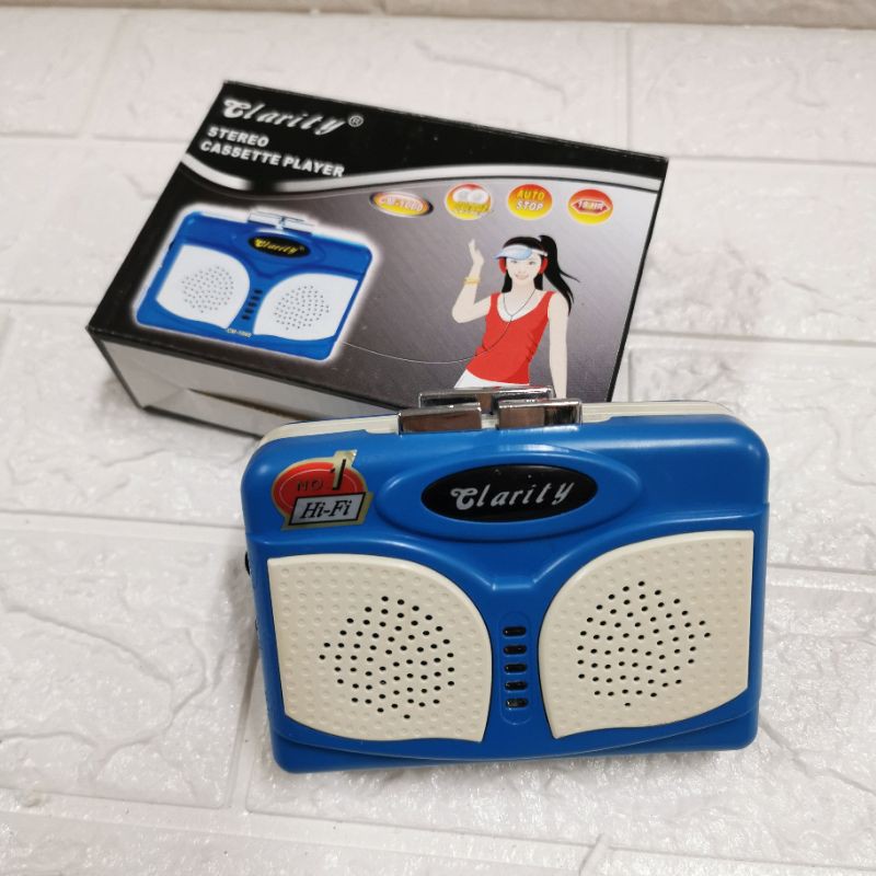 Jual VINTAGE WALKMAN JADUL CLARITY CM 1060 STEREO CASSETTE PLAYER TAPE ...