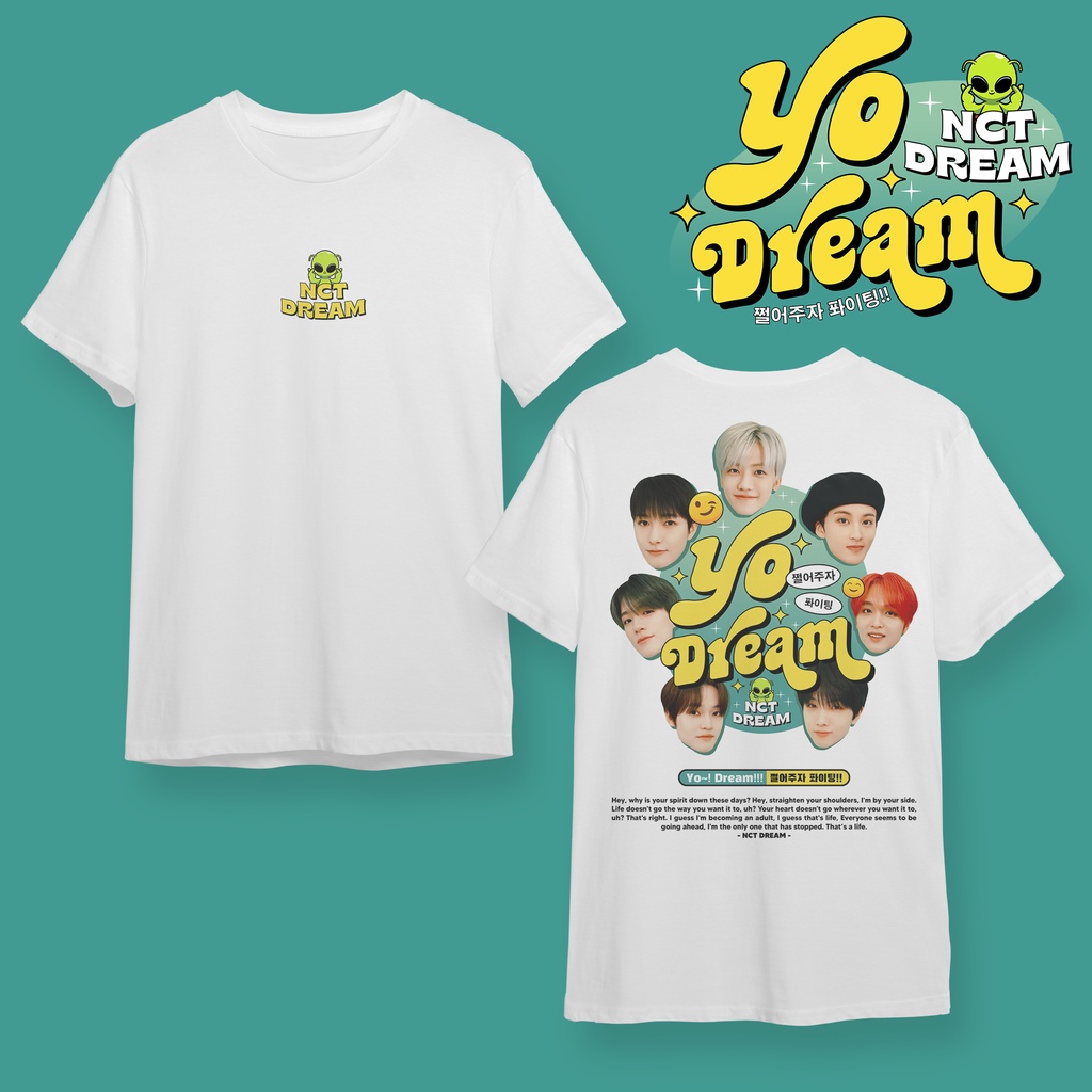 Jual Kaos Nct Dream Yo Dream Yo Dream Tshirt Nct Dream Tee