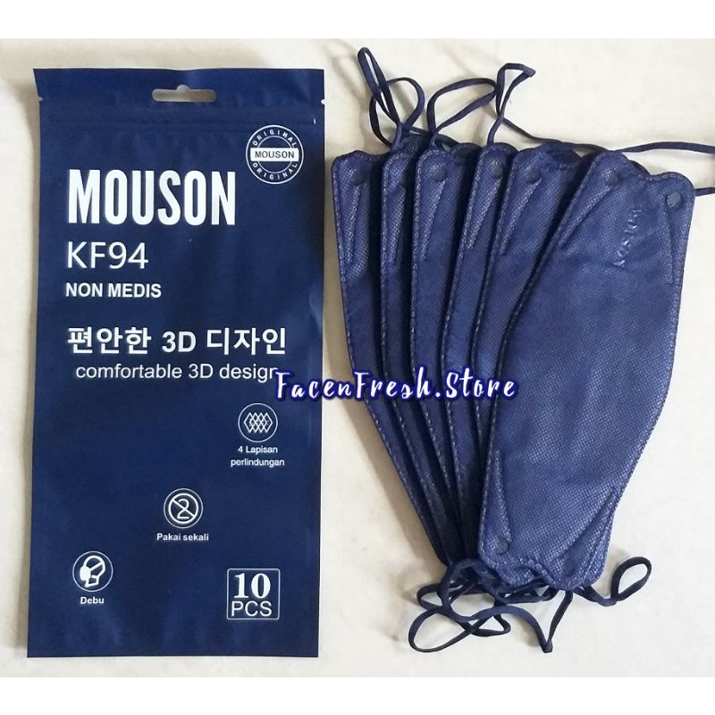 Jual Masker Kf Mouson Isi Pcs Original Tali Senada Masker Kf