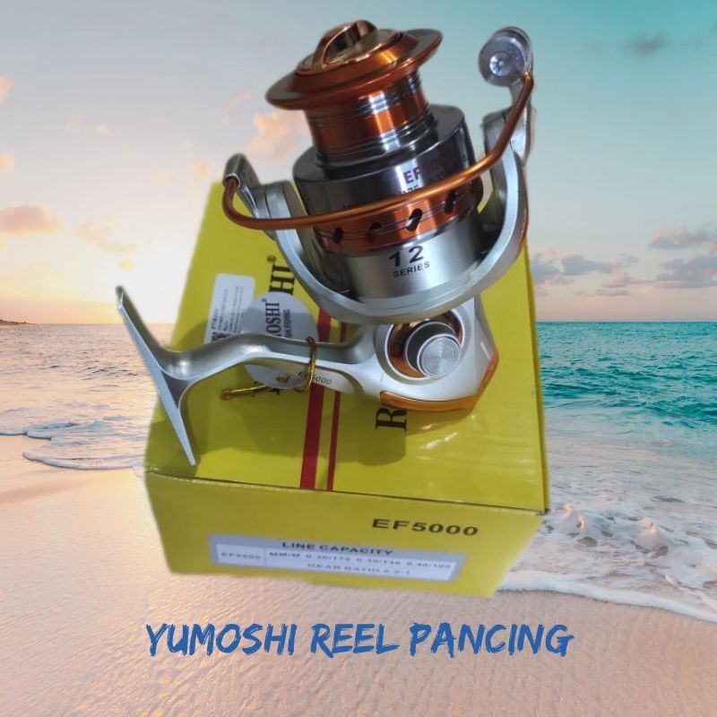 Jual SUPER MURAH YUMOSHI REELSKING EF1000 Reel Pancing Spinning 12