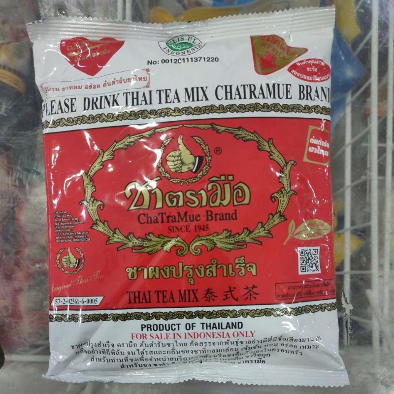 Jual Thai Tea Chatramue Original 400gr | Shopee Indonesia