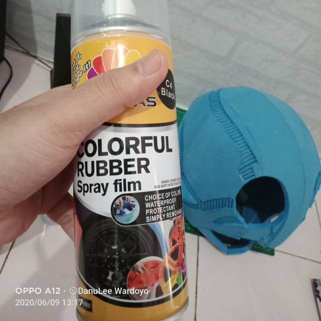Jual Rubber spray film. Primer karet untuk eva foam cosplay Shopee