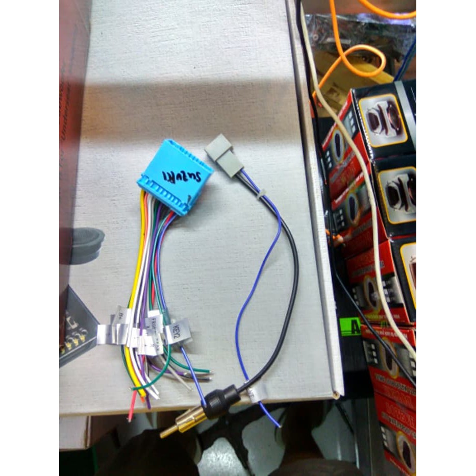 Jual AUDIO MOBIL socket audio dan radio mobil suzuki/soket audio dan ...
