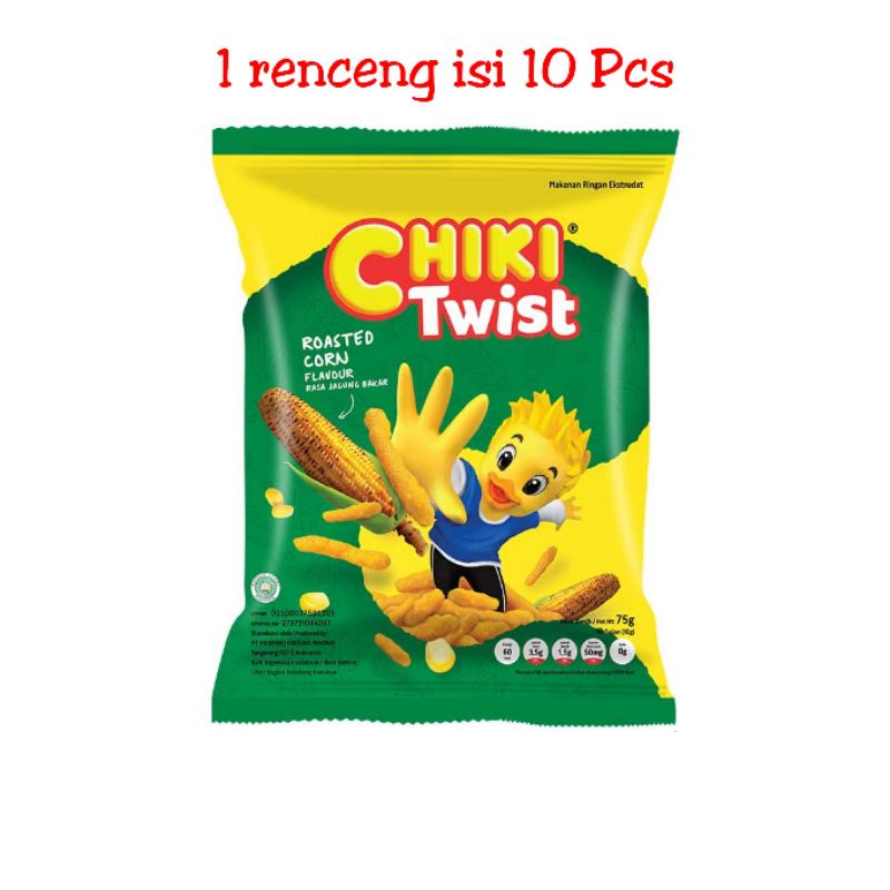 Jual Chiki Twist Cheetos Jagung Bakar 15 Gram 1 Renceng Isi 10 Pcs