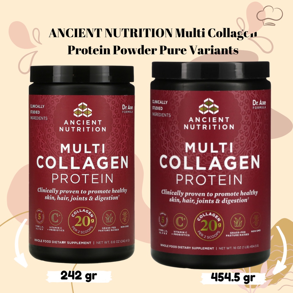 Jual ANCIENT NUTRITION Multi Collagen Protein Powder PureARSIPKAN ...