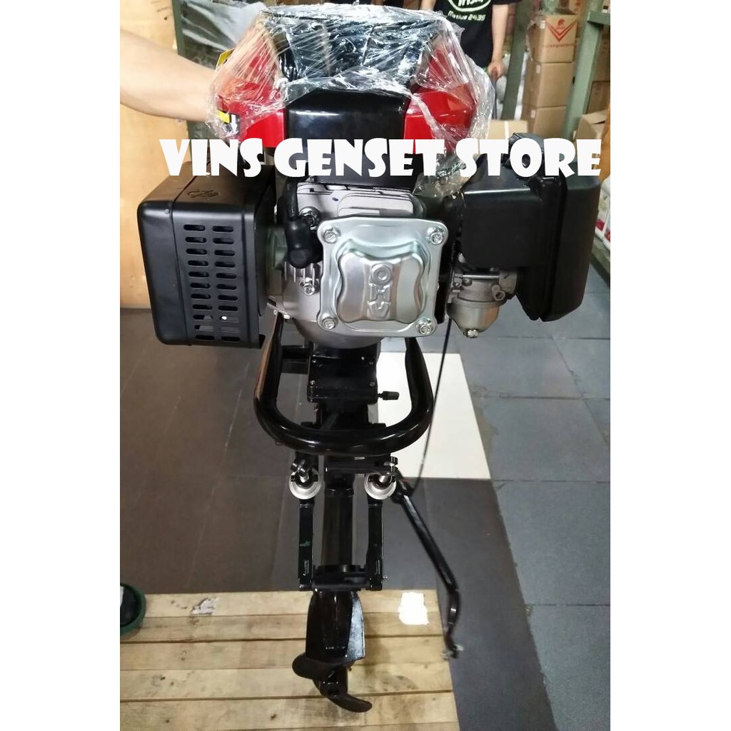 Jual Mesin Tempel Perahu Kapal Outboard 8hp 4 Tak Nikosilen Shopee