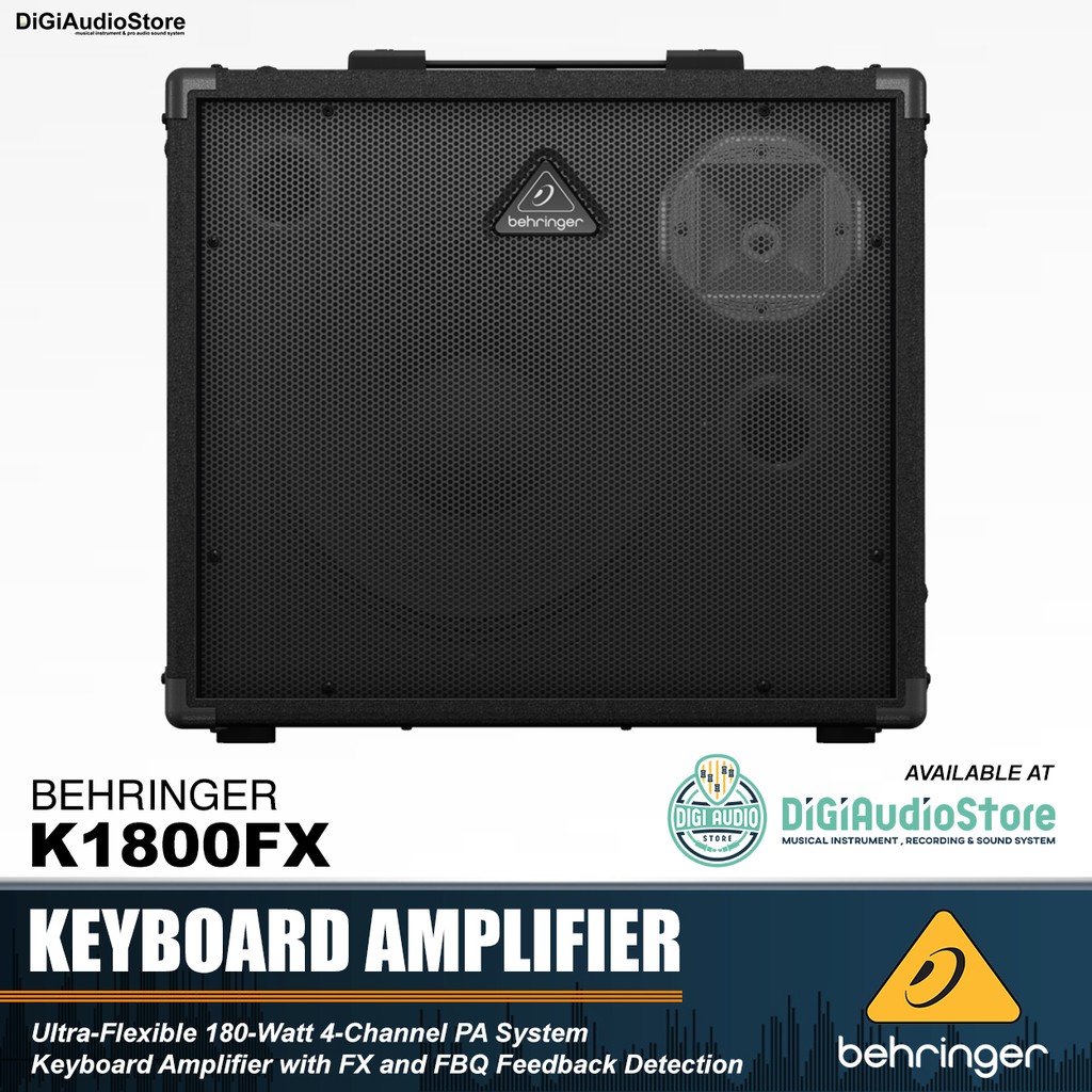 Jual Behringer K1800FX / K 1800 FX 180 Watt 4chn amply Keyboard ...