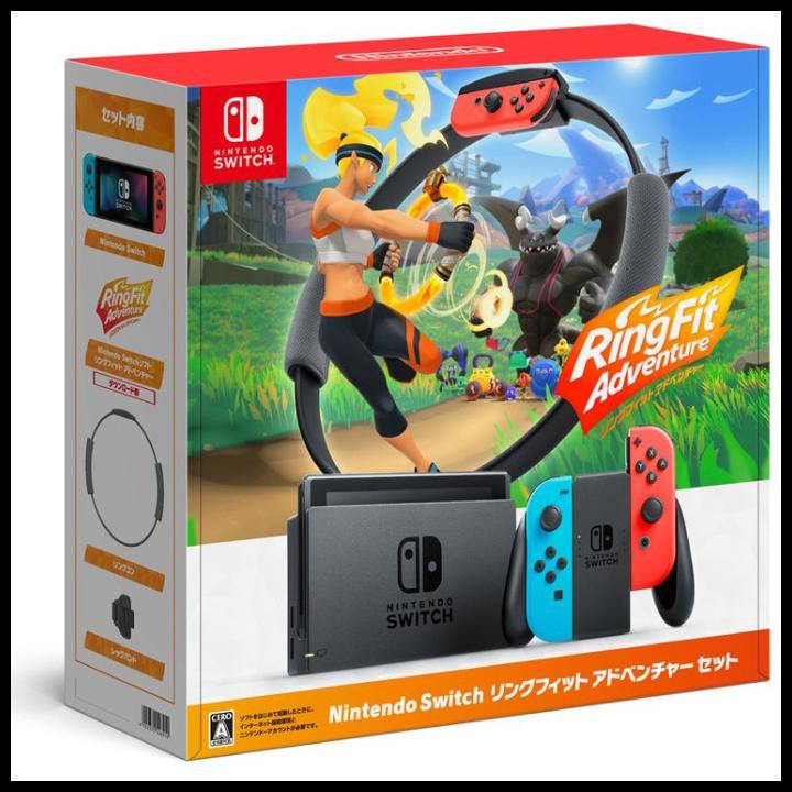Jual Cristopher.Young | Nintendo Switch Console Ring Fit Adventure Set ...