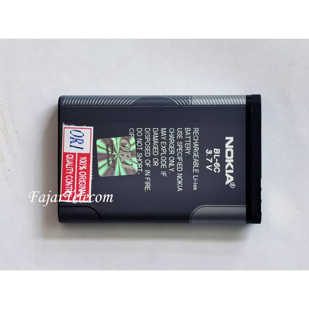 Batterie Originale Nokia BL-6C - Pour Modèles 6256i, 6255, 6016... - Neuf Sous Blister