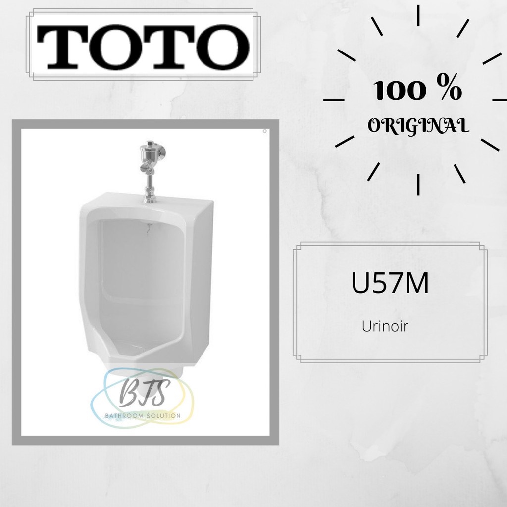 Jual Urinal TOTO / Urinoir TOTO U57M / U57 M / U 57M | Shopee Indonesia