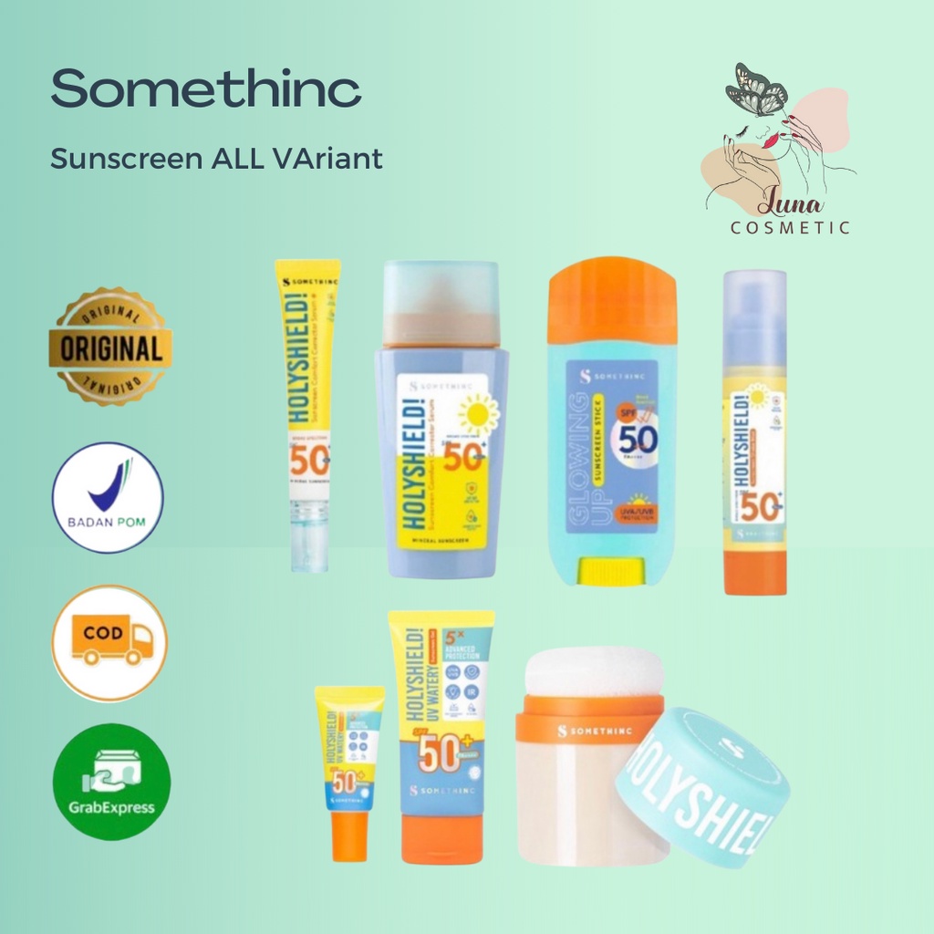 Jual SOMETHINC Holyshield! Sunscreen Comfort Corrector Serum SPF 50+ PA ...