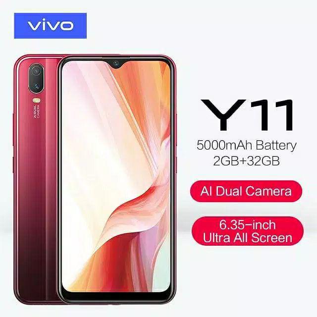 Jual VIVO Y11 RAM 2/32GB NEW GARANSI RESMI VIVO INDONESIA BLUE