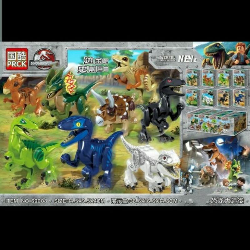 Jual Lego Dino SL 8916 Jurassic World Dinosaurus (1Set) | Shopee Indonesia