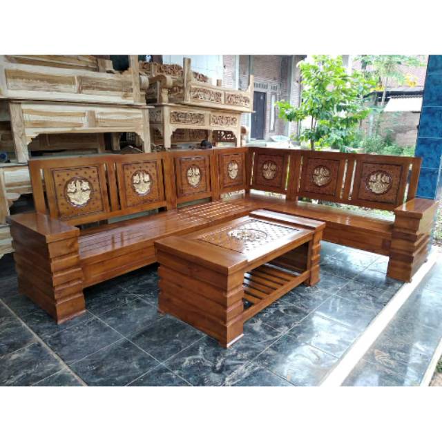 Jual Kursi tamu sudut Shopee Indonesia