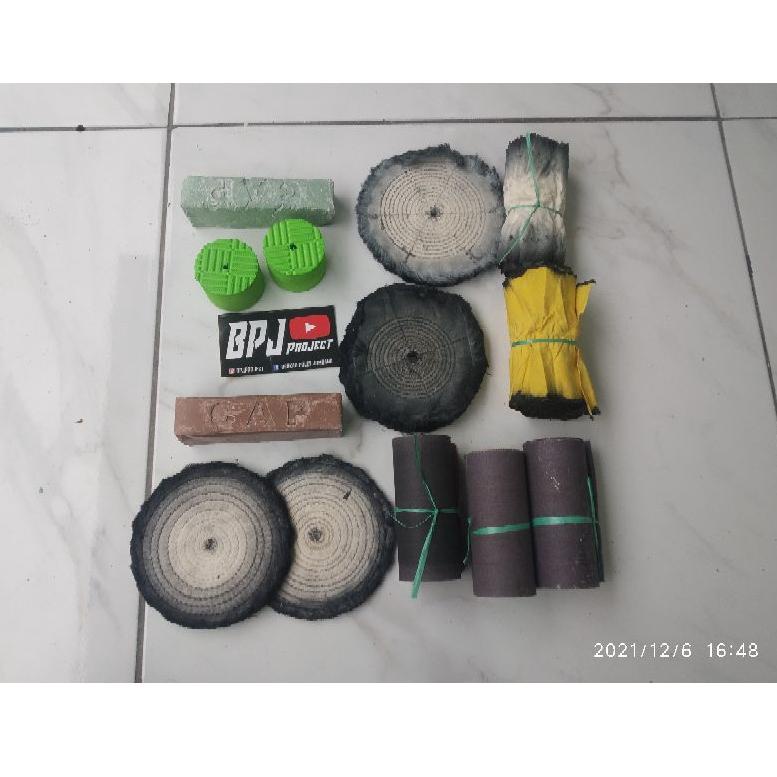 Jual Paket Lengkap Poles Set Dasar Sampai Finising Kode Shopee