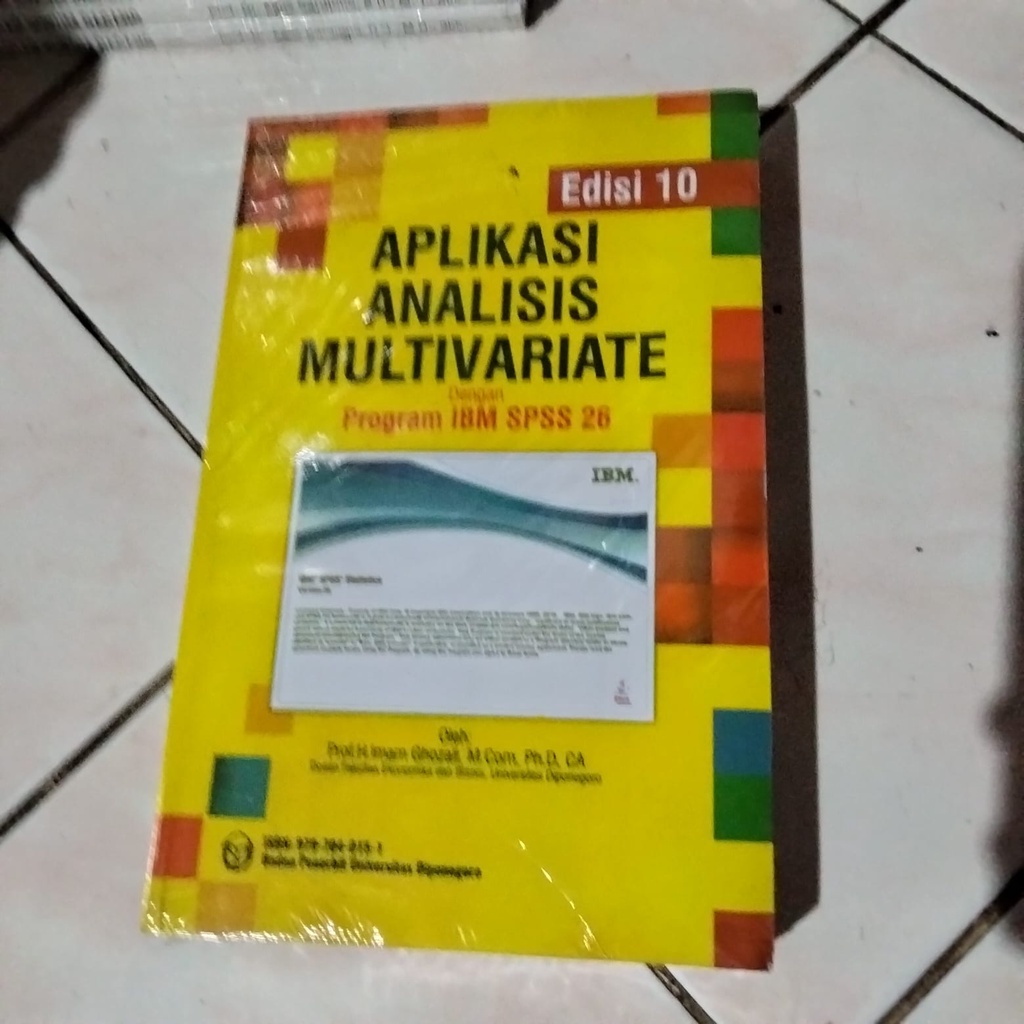 Jual Aplikasi Analisis Multivariate Dengan Program IBM SPSS 26 By Imam ...