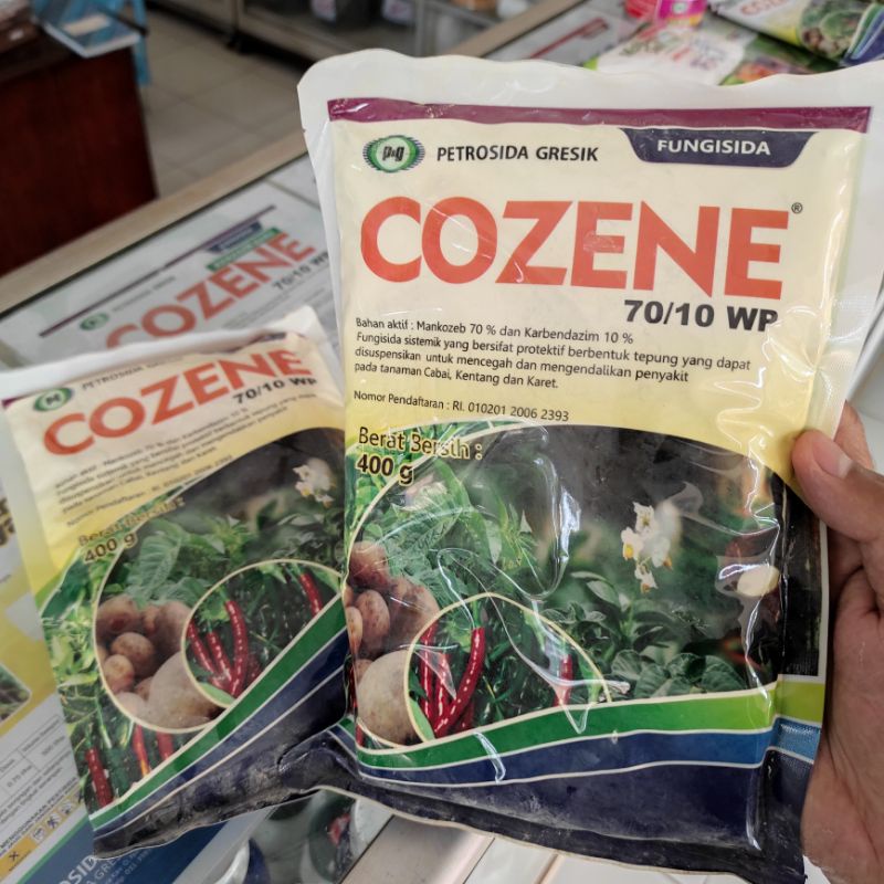 Jual Fungisida Antraknosa & Kresek Cozene 70/10 WP - 400 Gram | Shopee ...