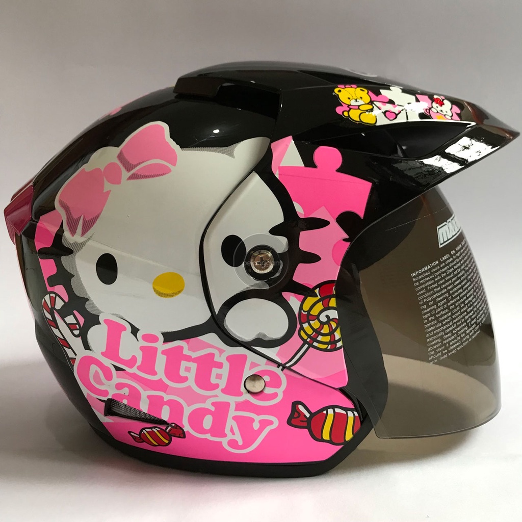 Jual Helm Half Face Murah Bagus Keren SNI HK Hitam Shopee Indonesia