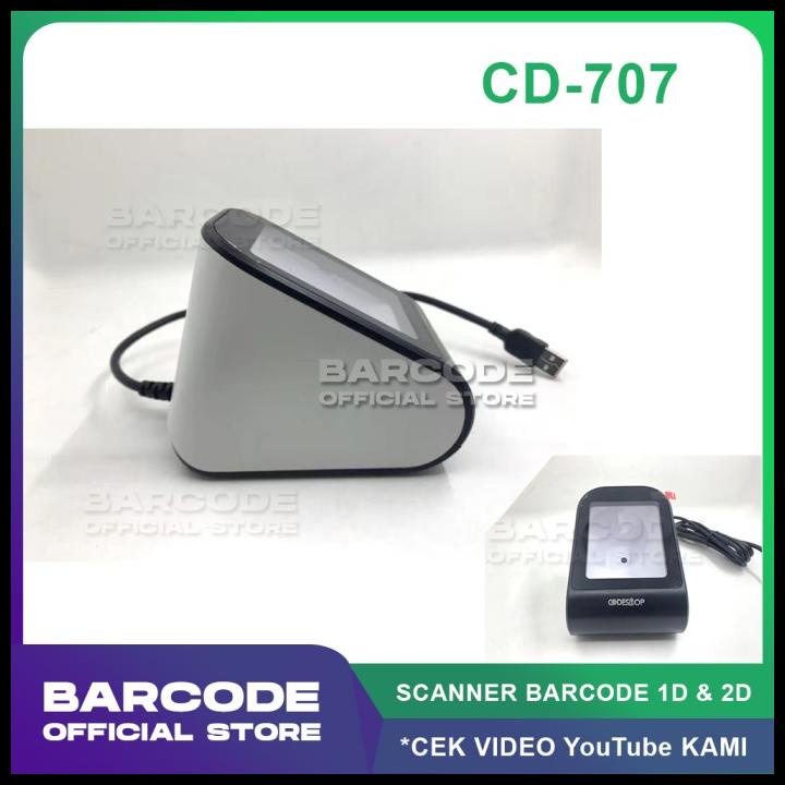 Jual Barcode Scanner 2D Codeshop Cd-707 Scan Pembayaran Online Dana Pay ...