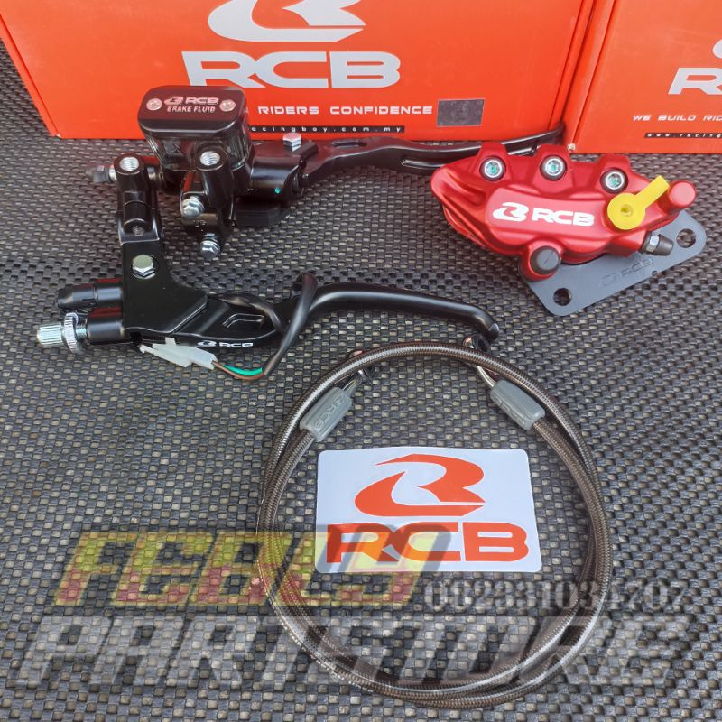 Jual MASTER REM RCB KOTAK E3 14MM SET KOPLING RCB ORIGINAL KALIPER RCB ...